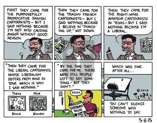 Ted Rall on Friday May 8, 2015 Comic Strip