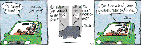 The Knight Life on Monday April 3, 2017 Comic Strip