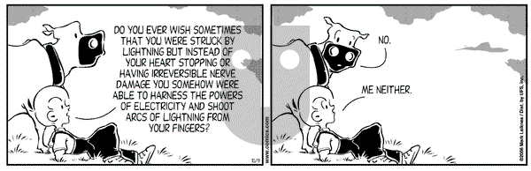 Cow and Boy Classics on Thursday October 19, 2006 Comic Strip