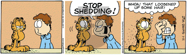 Garfield on Thursday January 11, 2007 Comic Strip