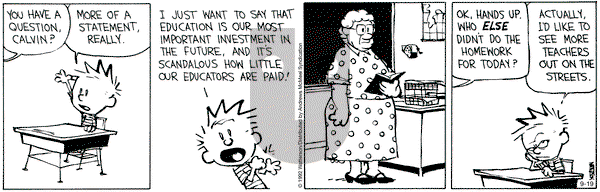 Calvin and Hobbes - Monday September 19, 2022 Comic Strip
