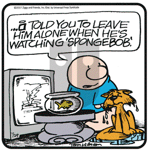 Ziggy on Thursday January 25, 2007 Comic Strip