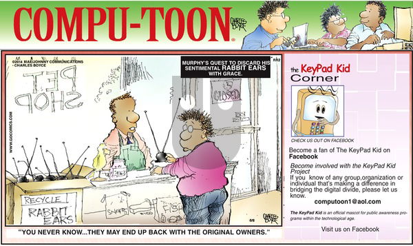 Compu-toon on Sunday June 8, 2014 Comic Strip