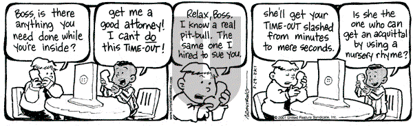 JumpStart on Thursday March 29, 2001 Comic Strip