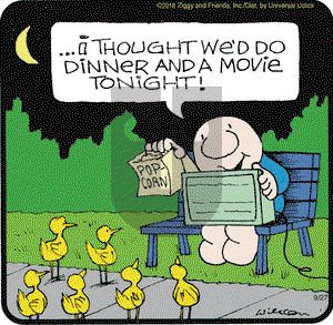 Ziggy on Tuesday September 27, 2016 Comic Strip