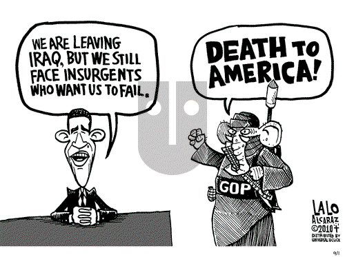 Lalo Alcaraz on Wednesday September 1, 2010 Comic Strip