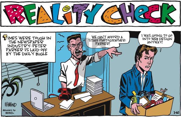 Reality Check on Sunday March 16, 2025 Comic Strip