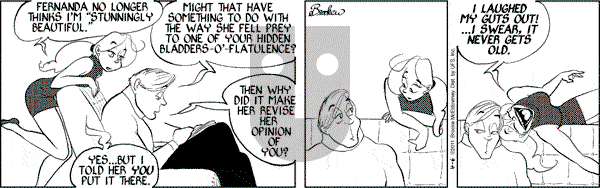 9 Chickweed Lane on Wednesday April 6, 2011 Comic Strip