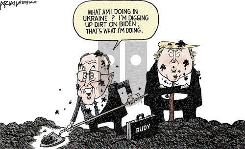 Robert Ariail on Thursday October 10, 2019 Comic Strip