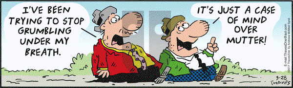 Frank and Ernest on Tuesday March 28, 2017 Comic Strip