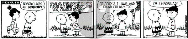 Peanuts on Friday June 1, 1956 Comic Strip