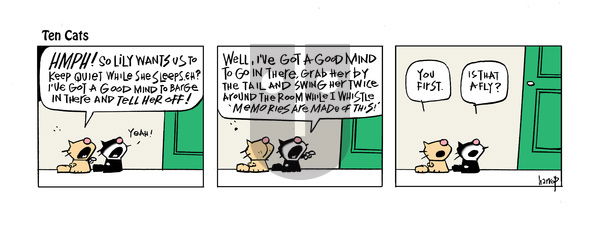 Ten Cats - Tuesday January 31, 2023 Comic Strip