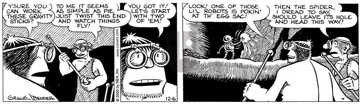 Alley Oop - Wednesday December 6, 2000 Comic Strip