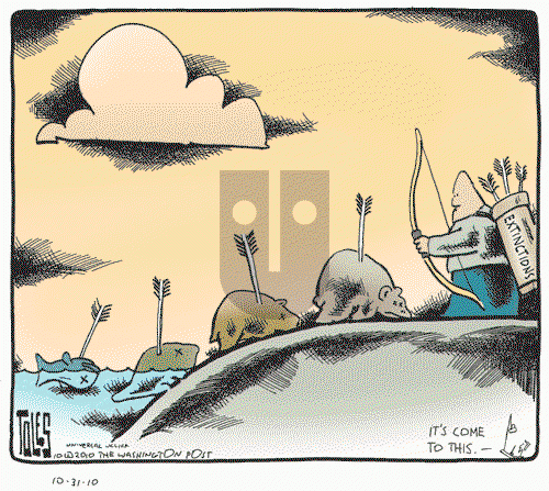 Tom Toles - Sunday October 31, 2010 Comic Strip