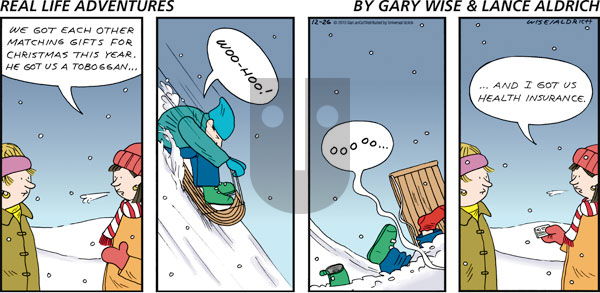 Real Life Adventures on Wednesday December 25, 2024 Comic Strip