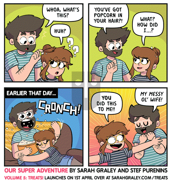 Our Super Adventure on Monday March 31, 2025 Comic Strip