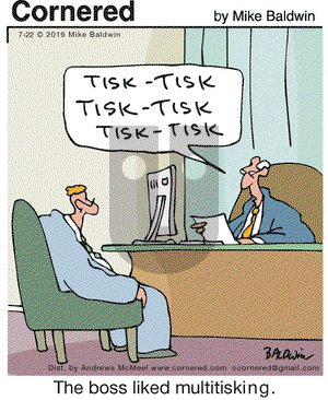 Cornered on Monday July 22, 2019 Comic Strip