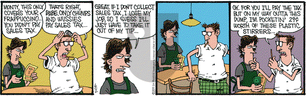 Monty - Thursday June 2, 2011 Comic Strip