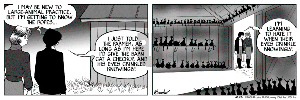 9 Chickweed Lane - Saturday October 28, 2006 Comic Strip