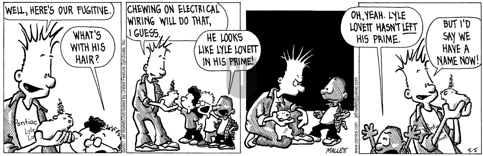 Frazz - Saturday May 5, 2001 Comic Strip