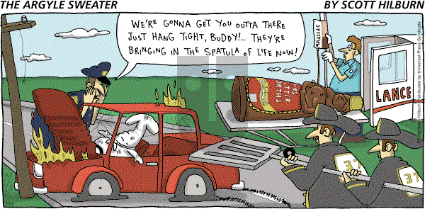 The Argyle Sweater on Sunday July 13, 2008 Comic Strip