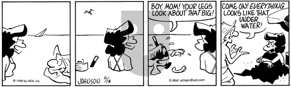 Arlo and Janis on Tuesday June 18, 1996 Comic Strip