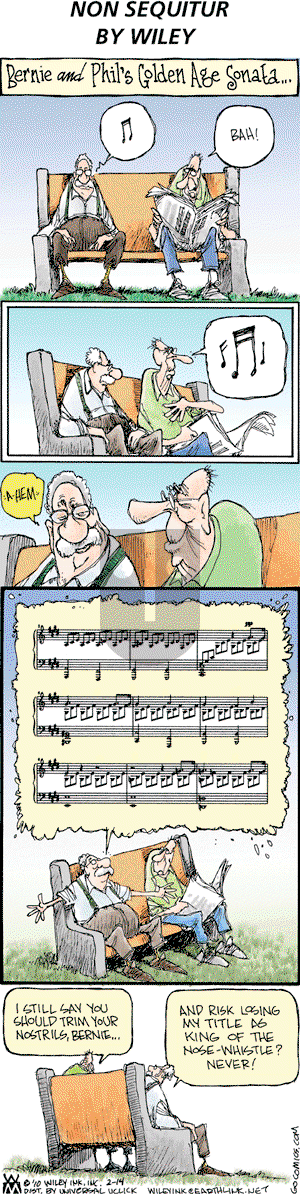 Non Sequitur on Sunday February 14, 2010 Comic Strip