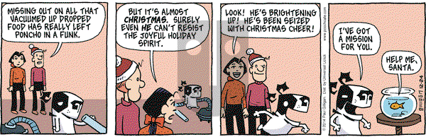 Pooch Cafe on Wednesday December 24, 2014 Comic Strip