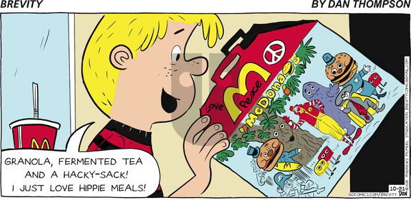 Brevity on Sunday October 21, 2018 Comic Strip