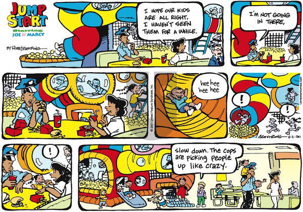 JumpStart on Sunday August 5, 2001 Comic Strip