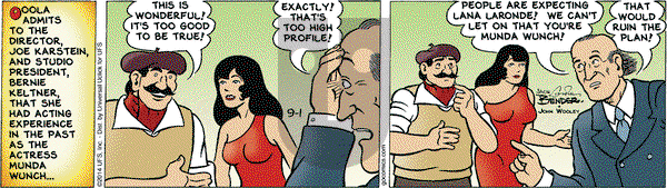 Alley Oop on Monday September 1, 2014 Comic Strip
