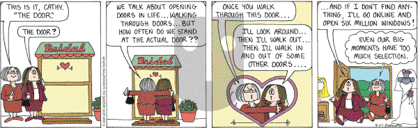 Cathy Classics - Tuesday August 24, 2004 Comic Strip