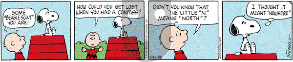 Peanuts on Saturday December 9, 2000 Comic Strip
