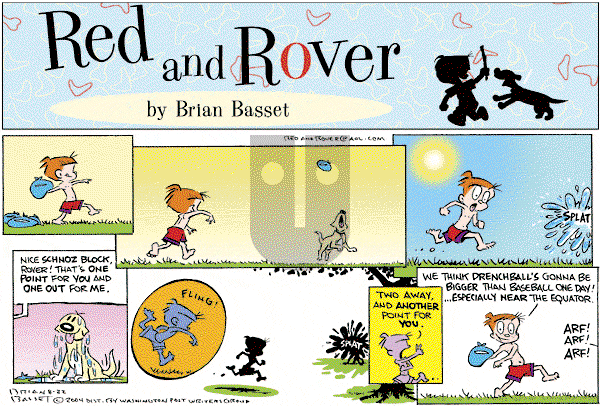 Red and Rover on Sunday August 22, 2004 Comic Strip