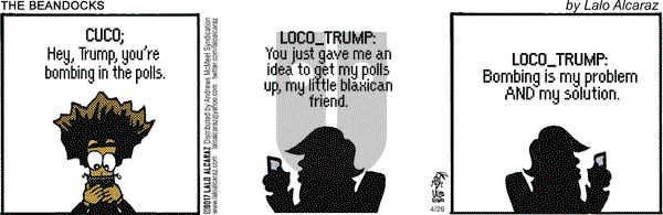 La Cucaracha on Wednesday April 26, 2017 Comic Strip