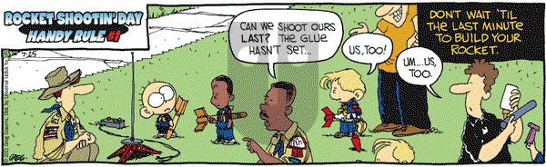 The Buckets on Monday July 25, 2011 Comic Strip