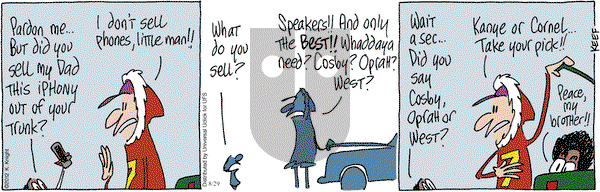 The Knight Life on Wednesday August 29, 2012 Comic Strip