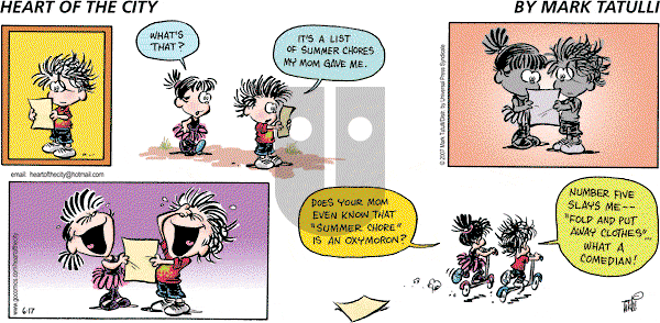 Heart of the City on Sunday June 17, 2007 Comic Strip