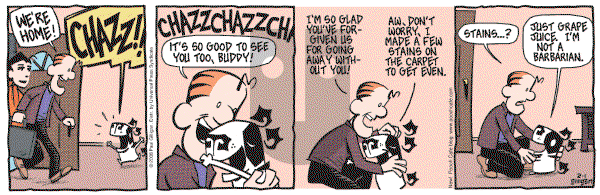 Pooch Cafe on Friday February 1, 2008 Comic Strip