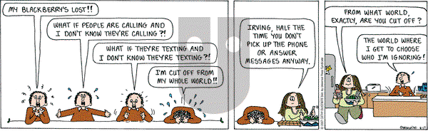 Cathy Classics on Friday August 17, 2007 Comic Strip