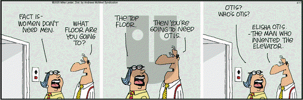 Mike du Jour on Thursday April 17, 2025 Comic Strip