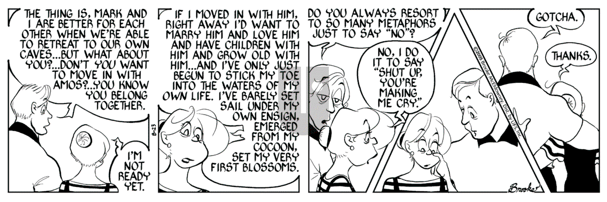 9 Chickweed Lane - Tuesday August 23, 2005 Comic Strip