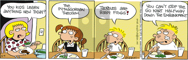Soup to Nutz - Old on Wednesday May 4, 2011 Comic Strip