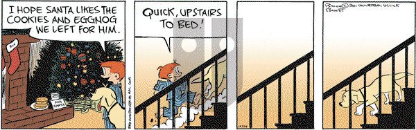 Red and Rover on Saturday December 24, 2011 Comic Strip