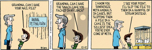 Grand Avenue on Friday October 10, 2008 Comic Strip