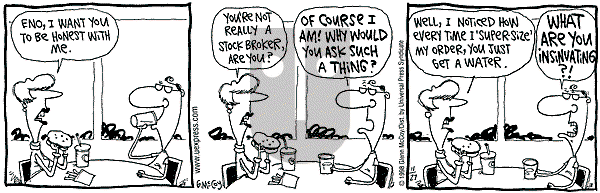 The Duplex on Wednesday May 19, 1999 Comic Strip