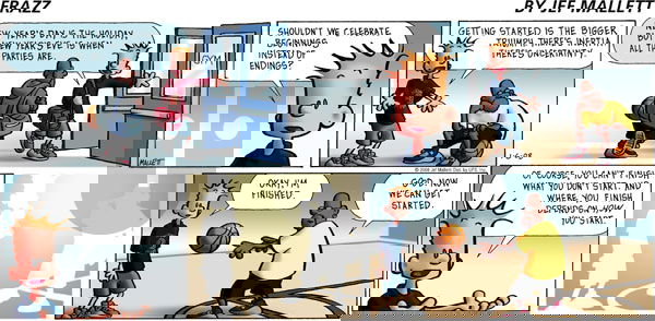 Frazz on Sunday January 6, 2008 Comic Strip