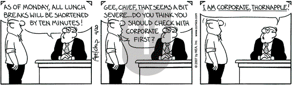 The Born Loser on Friday April 20, 2007 Comic Strip