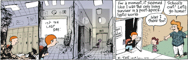 Cul de Sac on Friday June 19, 2015 Comic Strip