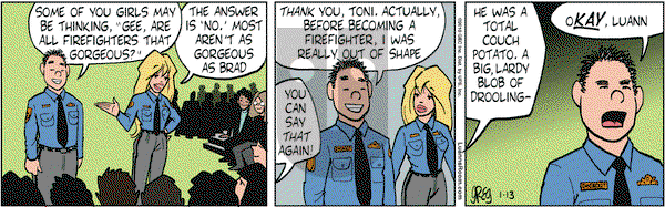 Luann on Wednesday January 13, 2010 Comic Strip